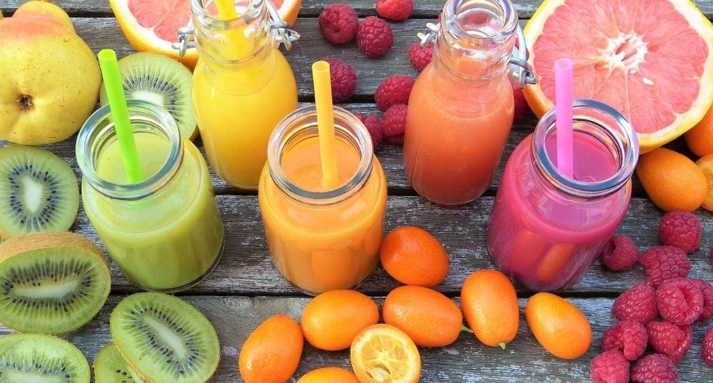 jugos de frutas y verduras
